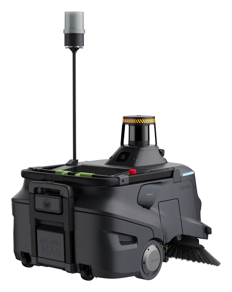 MT1 Max — Barredora autónoma con lidar 3D para interior y semiexterior