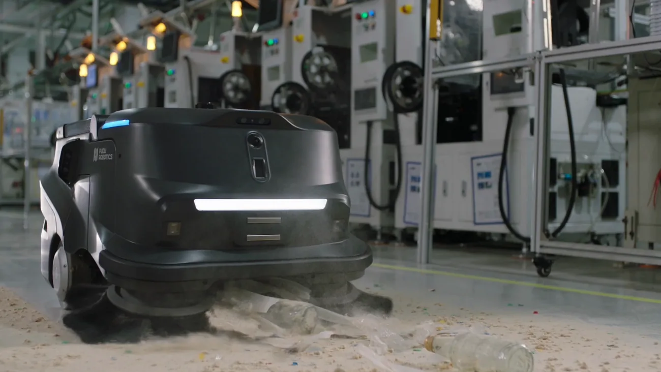 Alquiler de robots de limpieza industrial